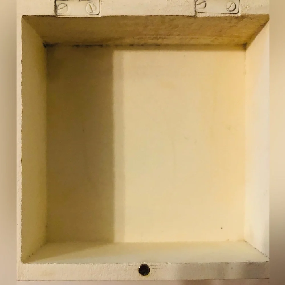 Wooden storage box